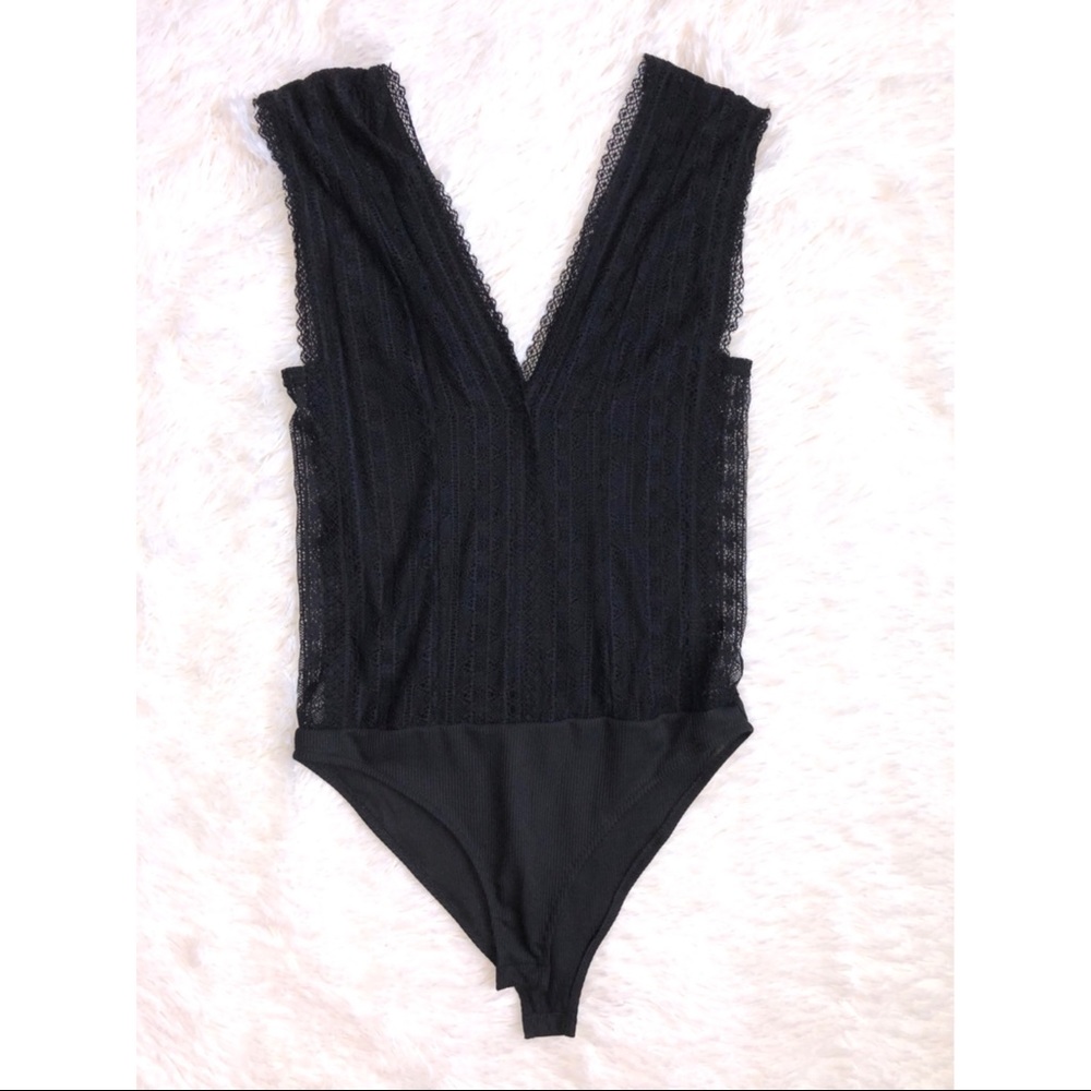 Red by BKE black bodysuit